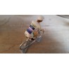Fortuneo Oscaro 2017 - petit cycliste miniature en metal
