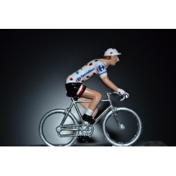 Warren Barguil "maillot a pois 2017" Sunweb - petit cycliste en acier