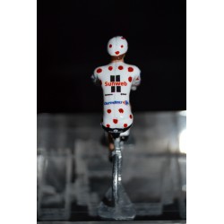 Warren Barguil "maillot a pois 2017" Sunweb - petit cycliste en acier