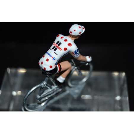 Warren Barguil "maillot a pois 2017" Sunweb - petit cycliste en acier