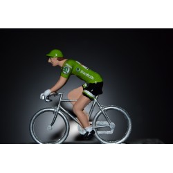 Michael Matthews "maillot vert2017" Sunweb - petit cycliste en acier