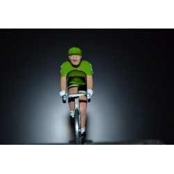 Michael Matthews "maillot vert2017" Sunweb - petit cycliste en acier