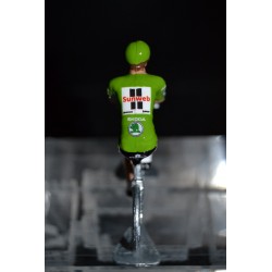 Michael Matthews "maillot vert2017" Sunweb - petit cycliste en acier