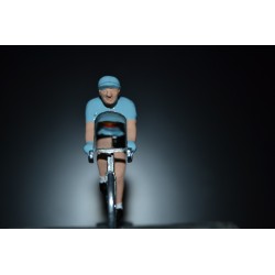 Equipe de Belgique - petit cycliste en métal 