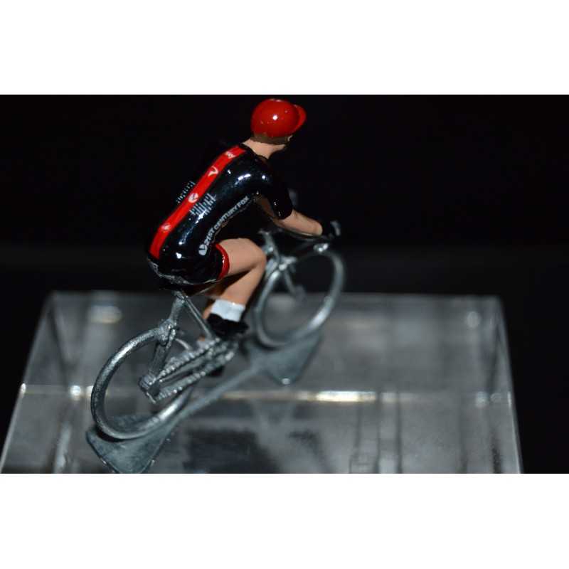 Sky édition spéciale rouge, dernière étape vuelta 2017 - Petit cycliste en acier 