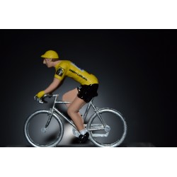 Armstrong Jaune US Postal - petit cycliste figurine