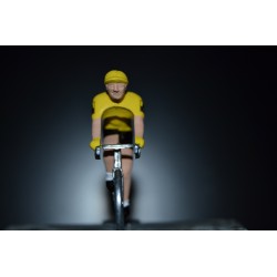 Armstrong Jaune US Postal - petit cycliste figurine