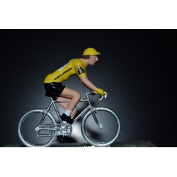 Armstrong Jaune US Postal - petit cycliste figurine