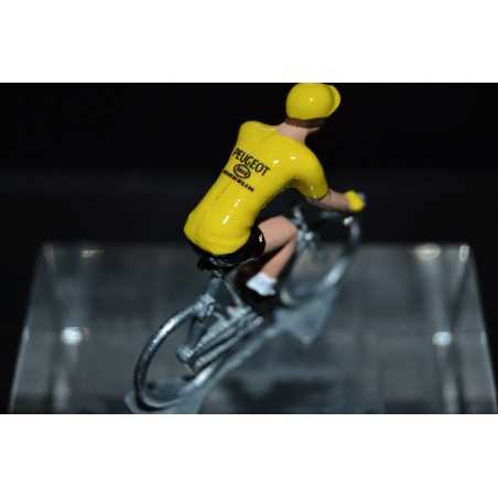 Thevenet Jaune - Petit cycliste figurine