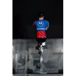 Motorola - Petit cycliste figurine