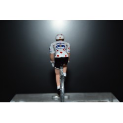 Julian Alaphilippe "maillot a pois 2018" Quick Step - petit cycliste en acier