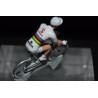 Tom Dumoulin "world champion Time Trial" Sunweb - petit cycliste en acier- die cast cycling figurine cyclist