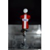 Michael Morkov "champion du Danemark 2018" Quick Step - petit cycliste en acier figurine cycliste