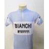 Bianchi Pirelli - petit cycliste en plomb metal zamak