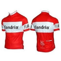 Flandria - petit cycliste en metal