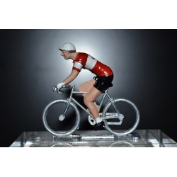 Faema - petit cycliste en metal