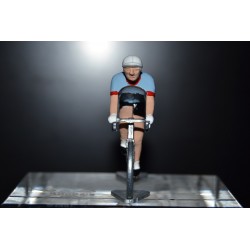 Salvarani - petit cycliste en metal