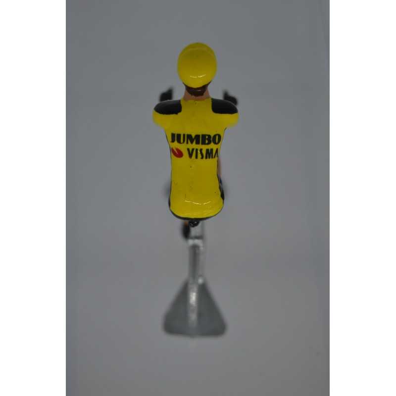 Jumbo Visma Saison 2020 figurine petit cycliste 