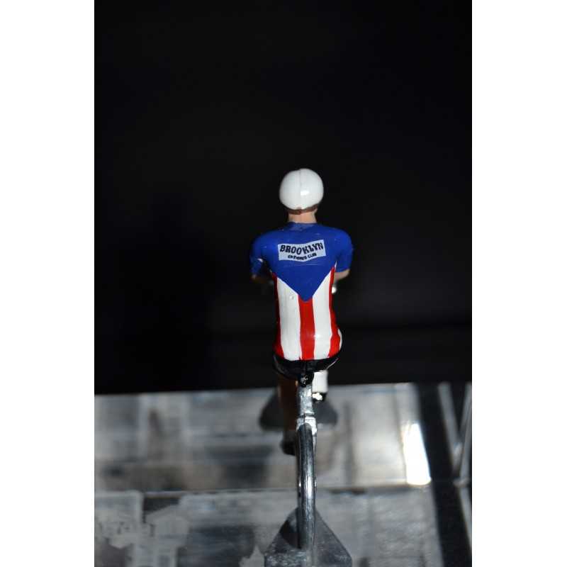 Brooklyn - petit cycliste en metal