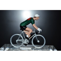 Wiels - petit cycliste en metal