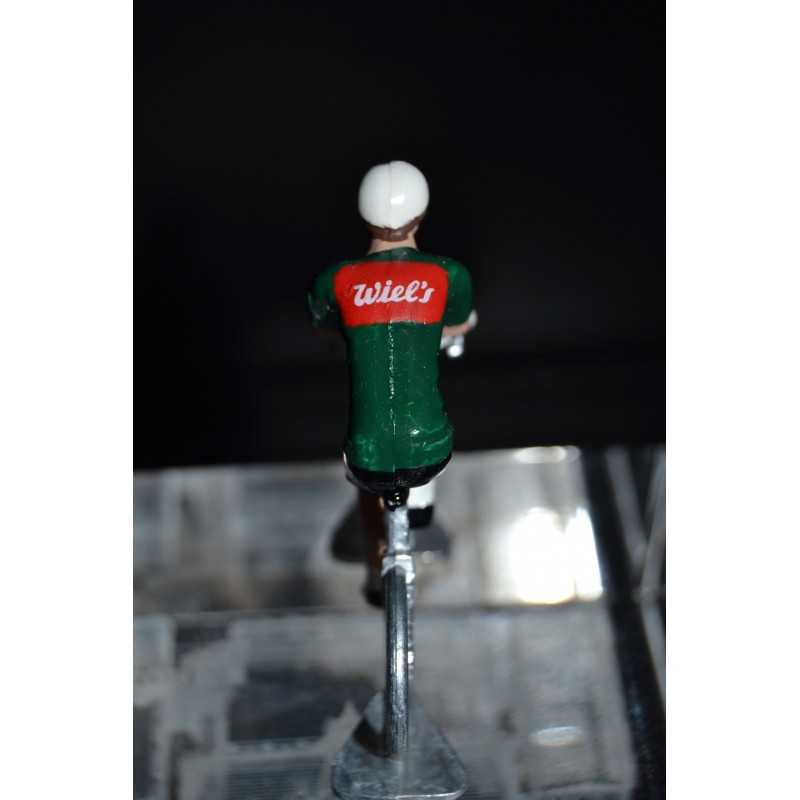 Wiels - petit cycliste en metal