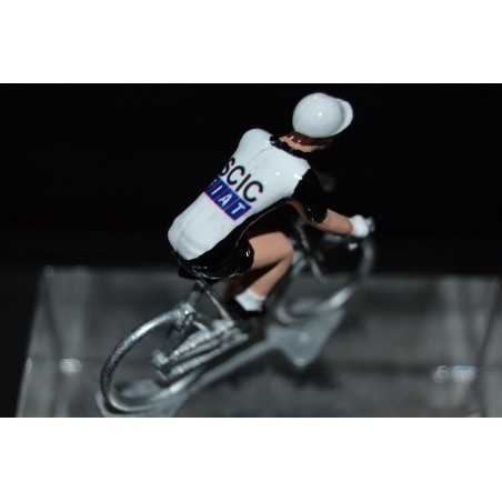 SCIC Fiat figurine petit cycliste 