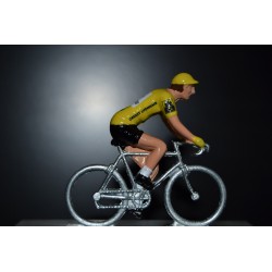 Indurain Jaune figurine petit cycliste 