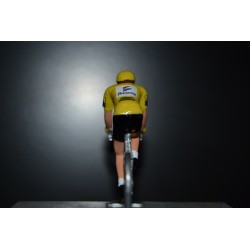 Indurain Jaune figurine petit cycliste 