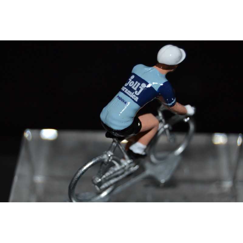 Jollj Ceramica figurine petit cycliste 