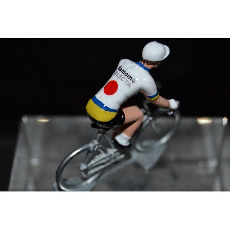 Kamome Dilecta figurine petit cycliste 