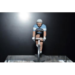Bianchi Pirelli - petit cycliste en plomb metal zamak