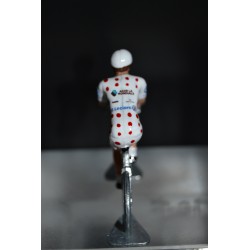 Romain Bardet "maillot pois 2019" Ag2r  figurine petit cycliste 
