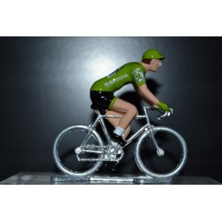 Peter Sagan "maillot vert 2019" Bora figurine petit cycliste 