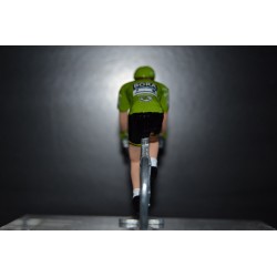 Peter Sagan "maillot vert 2019" Bora figurine petit cycliste 