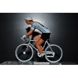 Egan Bernal "maillot blanc 2019" Ineos figurine petit cycliste 