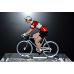 Flandria - petit cycliste en metal