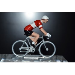 Flandria - petit cycliste en metal