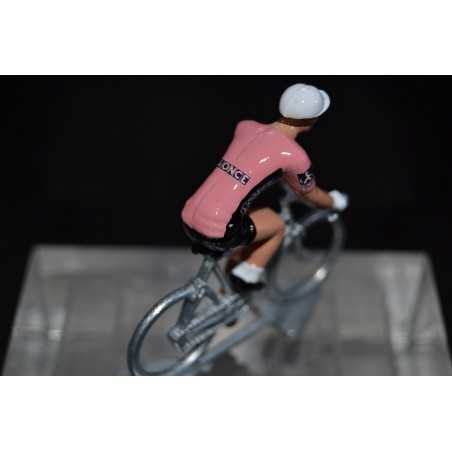 Once Rose 1997 figurine petit cycliste 