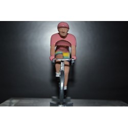 Pantani Giro Rose figurine petit cycliste