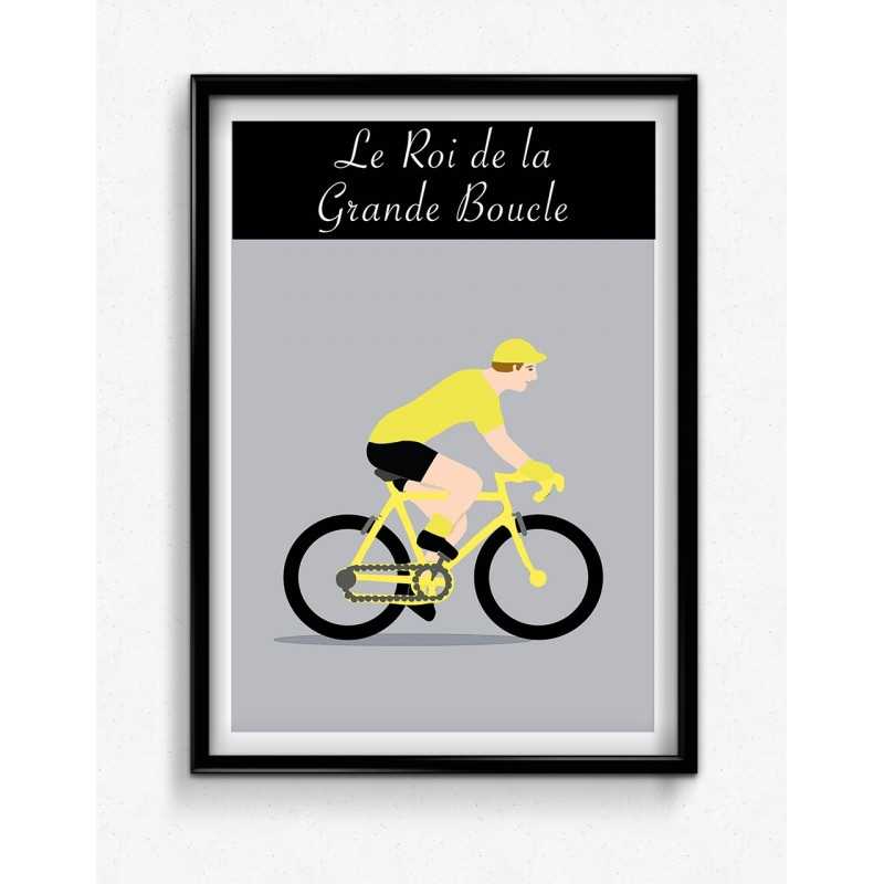 Poster Champion Maillot Jaune