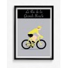Poster Champion Maillot Jaune