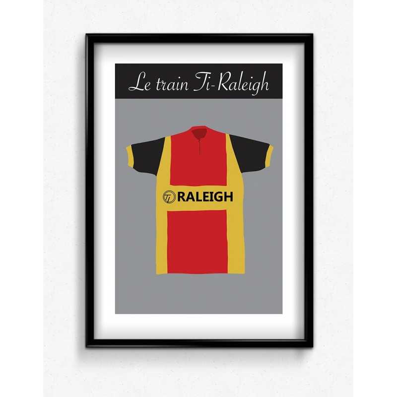 Poster Maillot Collector Ti Raleigh