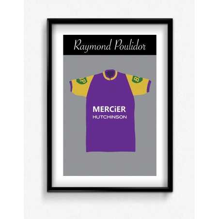 Poster Maillot Collector Raymond Poulidor
