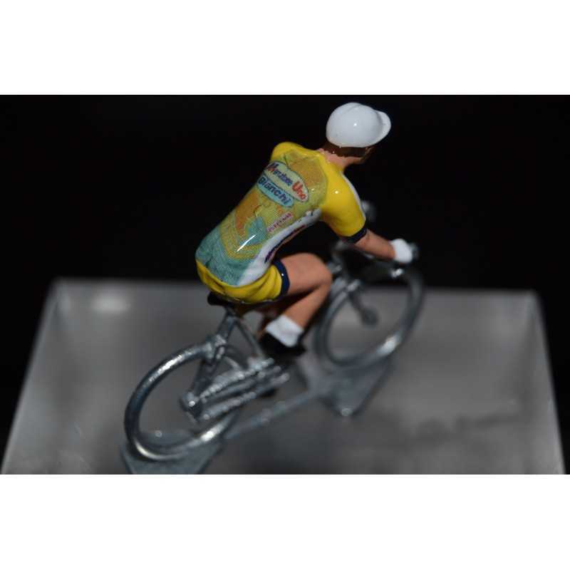 Mercatone Uno - figurine petit cycliste 