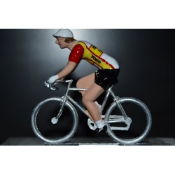 Kwantum Hallen Decosol Yoko 1984  figurine petit cycliste 