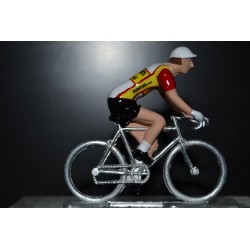 Kwantum Hallen Decosol Yoko 1984  figurine petit cycliste 