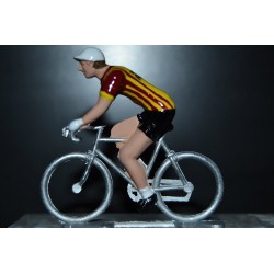 Selle Royal contour 1977  figurine petit cycliste 