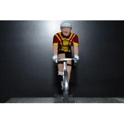 Selle Royal contour 1977  figurine petit cycliste 
