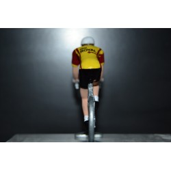 Selle Royal contour 1977  figurine petit cycliste 