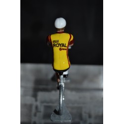 Selle Royal contour 1977  figurine petit cycliste 